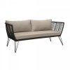 Bloomingville MUNDO Sofa Ogrodowa / Czarna